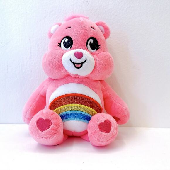 ❌SOLD❌ 2021 Care Bears 9 inch Plush lot of 6 by Basic Fun Laugh a Lot Plush Toys - Picture 8 of 14